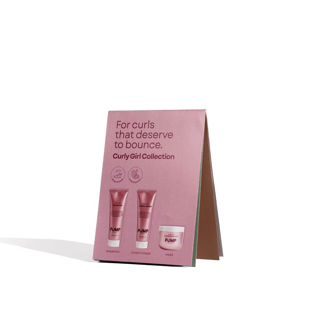 Pump Haircare Brand Brochure