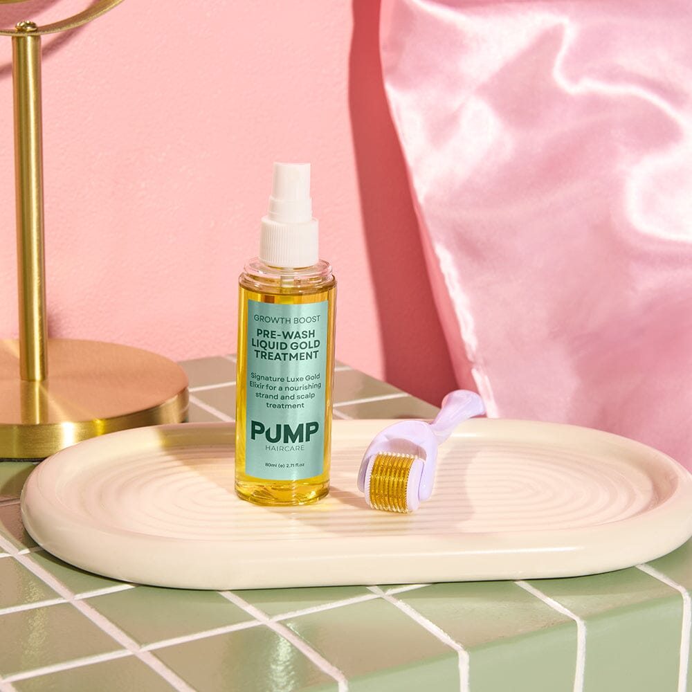 Growth Boost Pre-Wash Liquid Gold Treatment (RRP $39.95)