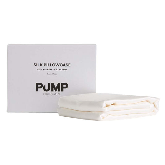 Pump Mulberry Silk Pillow Case White *includes box*